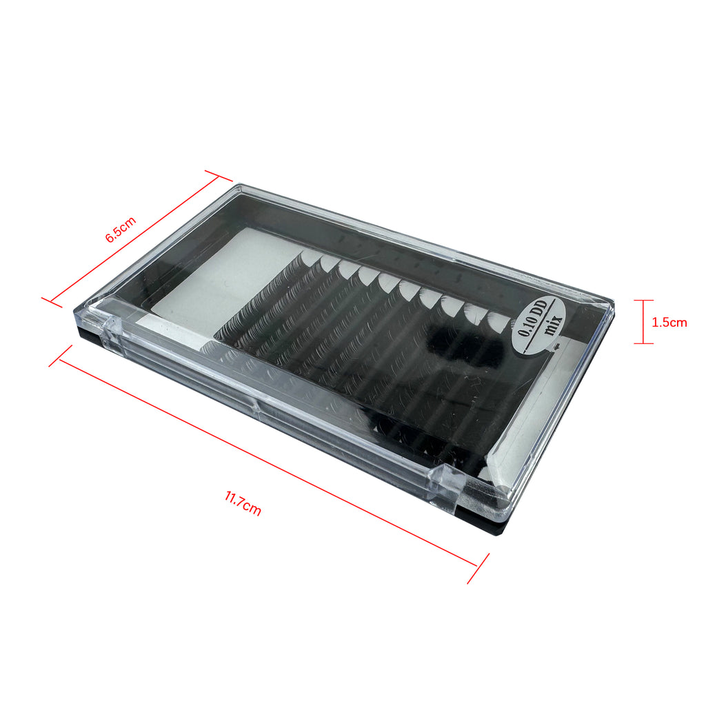 Empower your beauty venture with a bulk order of 0.10 DD Curl individual eyelashes. Wholesale eyelash extensions tailored for lash professionals and technicians to enhance your business offerings. Potencia tu negocio de belleza con un pedido al por mayor de pestañas individuales 0.10 DD Curl. Extensiones de pestañas al por mayor diseñadas para profesionales y técnicos de pestañas para mejorar su oferta comercial.