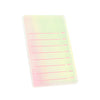 Iridescent Pink Lash Display Tile with a Shimmering Finish for Elegant Eyelash Presentation Loseta de Exhibición de Pestañas Rosa Iridiscente con un Acabado Brillante para una Presentación Elegante de Pestañas