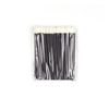Black 50 Pack Microfiber Wands For Lash Business Womens Makeup Products  Paquete de 50 varitas negras de microfibra para productos de maquillaje para mujeres de Lash Business