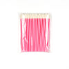 Light Pink 50 Pack Microfiber Wands For Lash Business Womens Makeup Products  Paquete de 50 varitas de microfibra rosa claro para productos de maquillaje para mujer de Lash Business